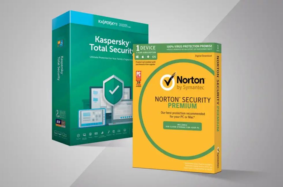 Norton Antivirus and Kaspersky Antivirus