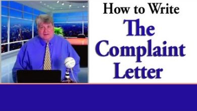 Writing Your Complaint Letter