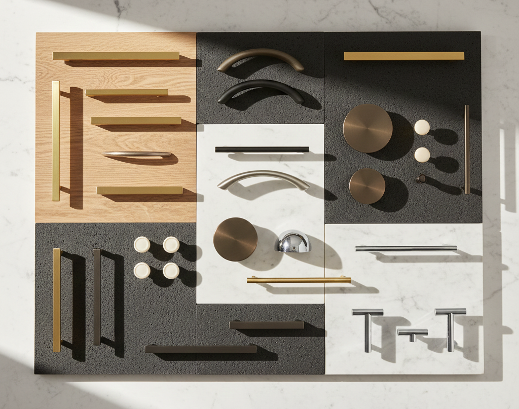 Cabinet Handles vs Knobs